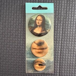 Mona Lisa Button Set